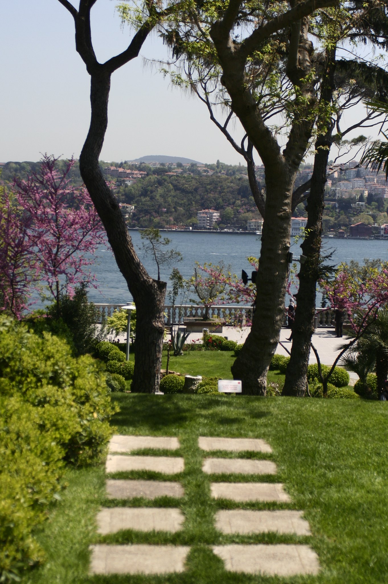 A view of the Bosporus from the Sakıp Sabancı.
