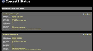 ds106 Radio Status page