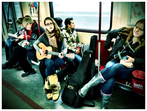 Sunday afternoon subway acoustic set - #62/365 by PJMixer