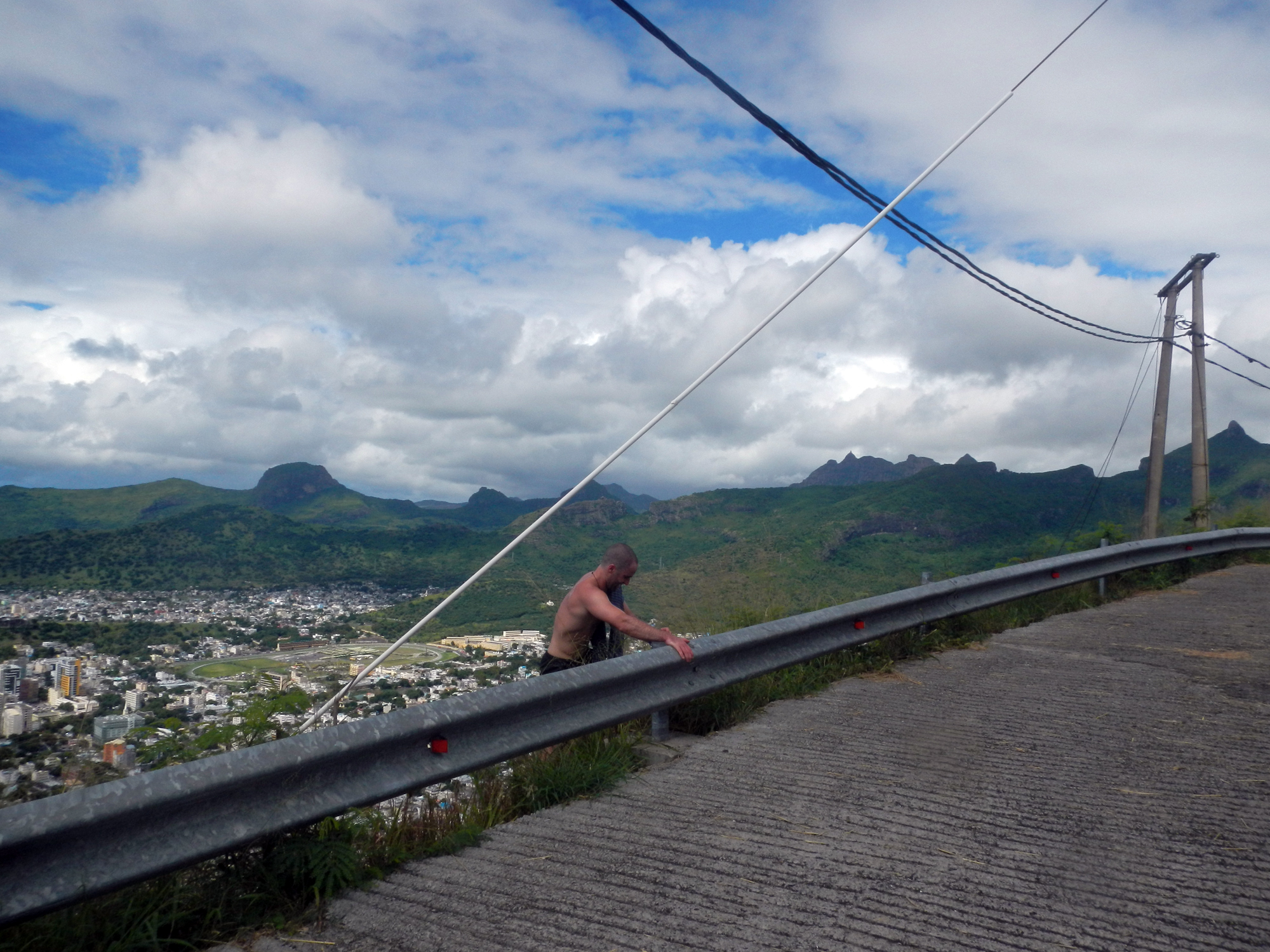 mauritius, a hike and a lunch