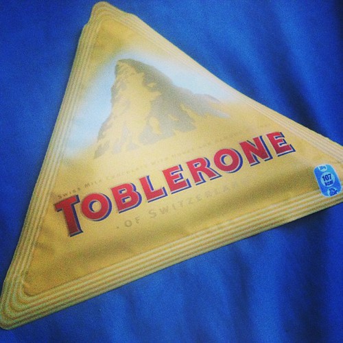 Toblerone repackaged
