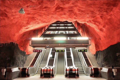 Solna Centrum Station (by: imagea.org, creative commons)