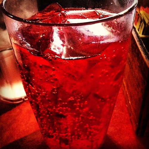 My Ice , Fresh ... Texas "BIG RED" soda!!! Mmmmmm! The drink all Meskins love! by Charlie Lujan