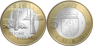 Finland 5 euro coin