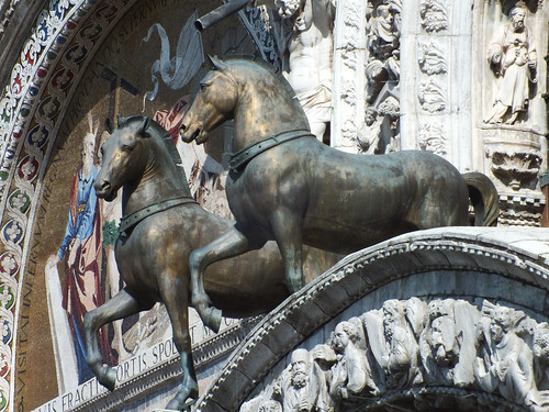 A híres velencei lovak, melyeket Konstantinápolyból vittek el a keresztesek