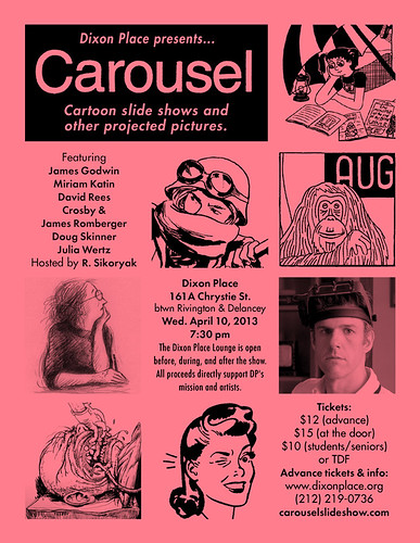 Eflyer for Carousel April, 2013