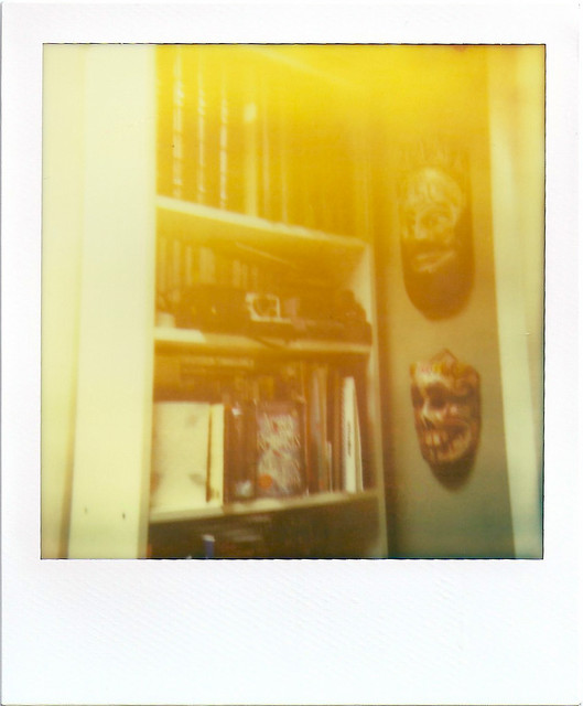 Bookcase with Light Leak