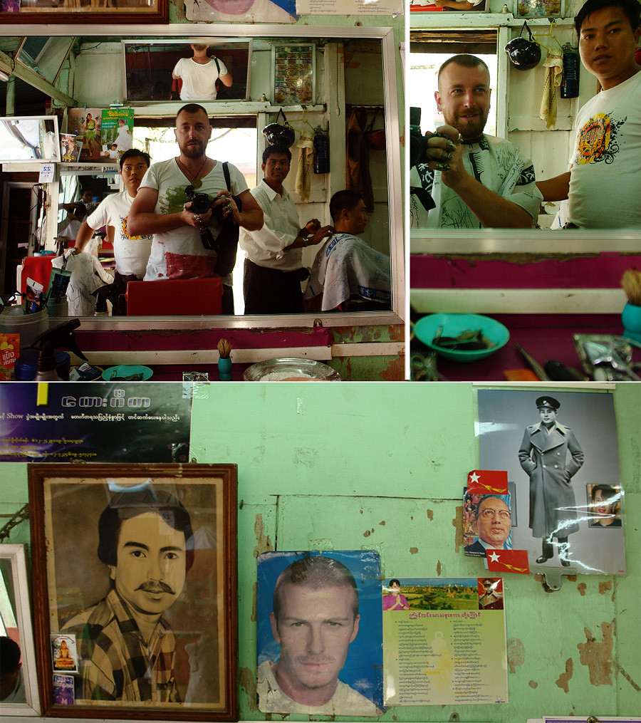 8 эпизодов о Мьянме: Шарабоба, мьянмская маршрутка, номер Робби Уильямса и мой постриг. mian021