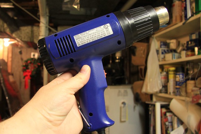 Time for the heat gun