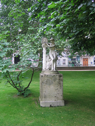 IMG_8071 - La Bocca della Verità, statue by Jules Blanchard, Jardin du Luxembourg, Paris