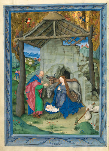001-Nacimiento de Jesus-Misal de Salzburgo-1499-Tomo 1 -Biblioteca Estatal de Baviera (BSB)