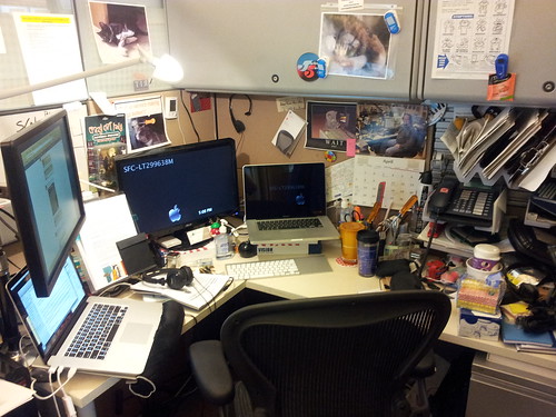 Henry's workspace