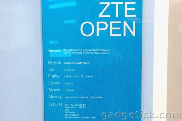 ZTE Open на Firefox OS