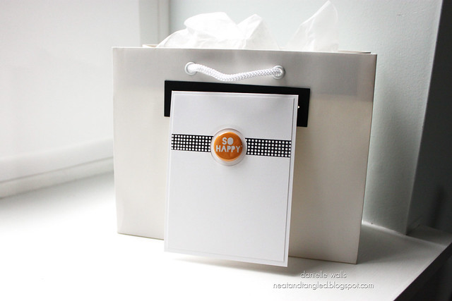 Gift Packaging using Card Hanger Die