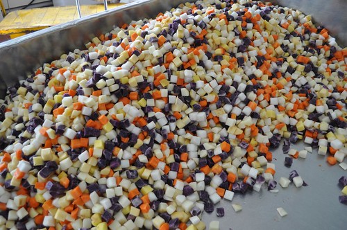 Northern Girl will process locally-grown vegetables including potatoes, carrots, beets, turnips, rutabaga, and parsnips at its new facility in Van Buren, Maine. USDA photos.