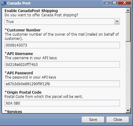 install and configure Canada Post-4
