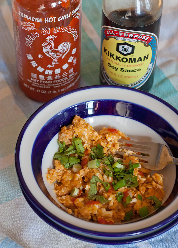 Sweet and Spicy Scrambled Eggs