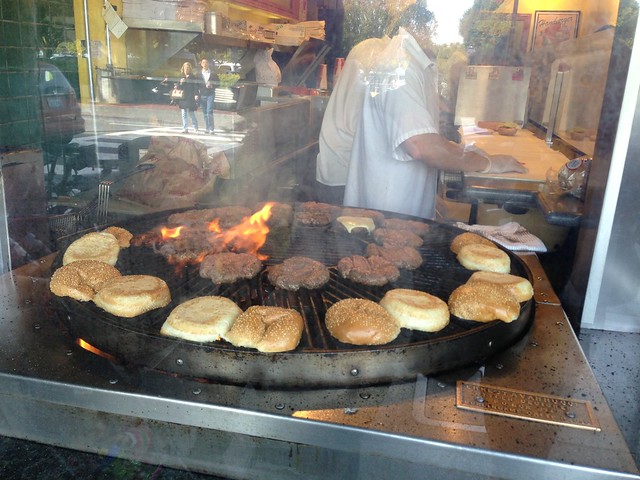 Hamburgers at Sausalito