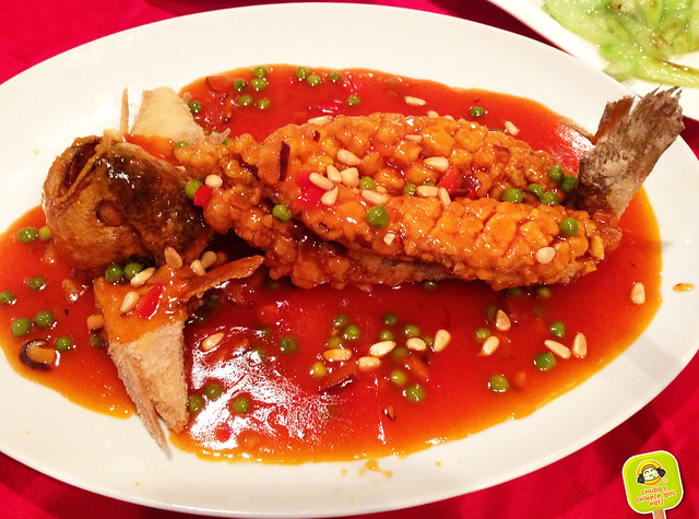 456 Shanghai Cuisine - whole yellow fish with pinenuts