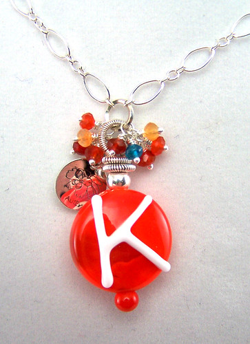 Personalized Letter Initial Pendant and Necklace