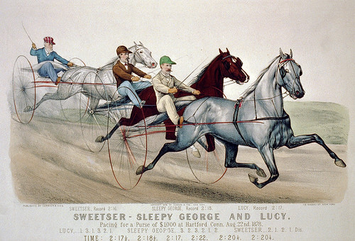 002-Imagen carreras caballos trotones-Library of Congress