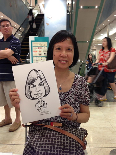 caricature live sketching for Takashimaya Good Friday Special - 18