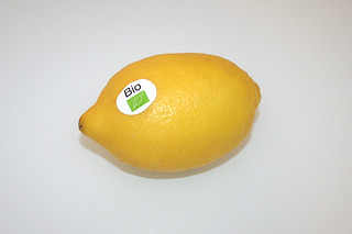 05 - Zutat Bio-Zitrone / Ingredient lemon