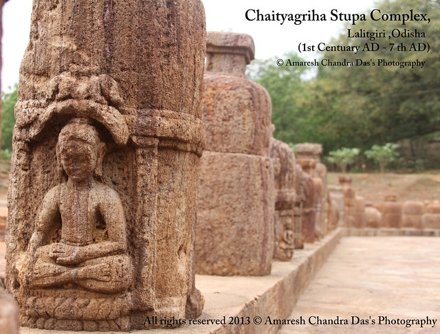 Chaityagriha Stupa Complex , Lalitgiri Odisha