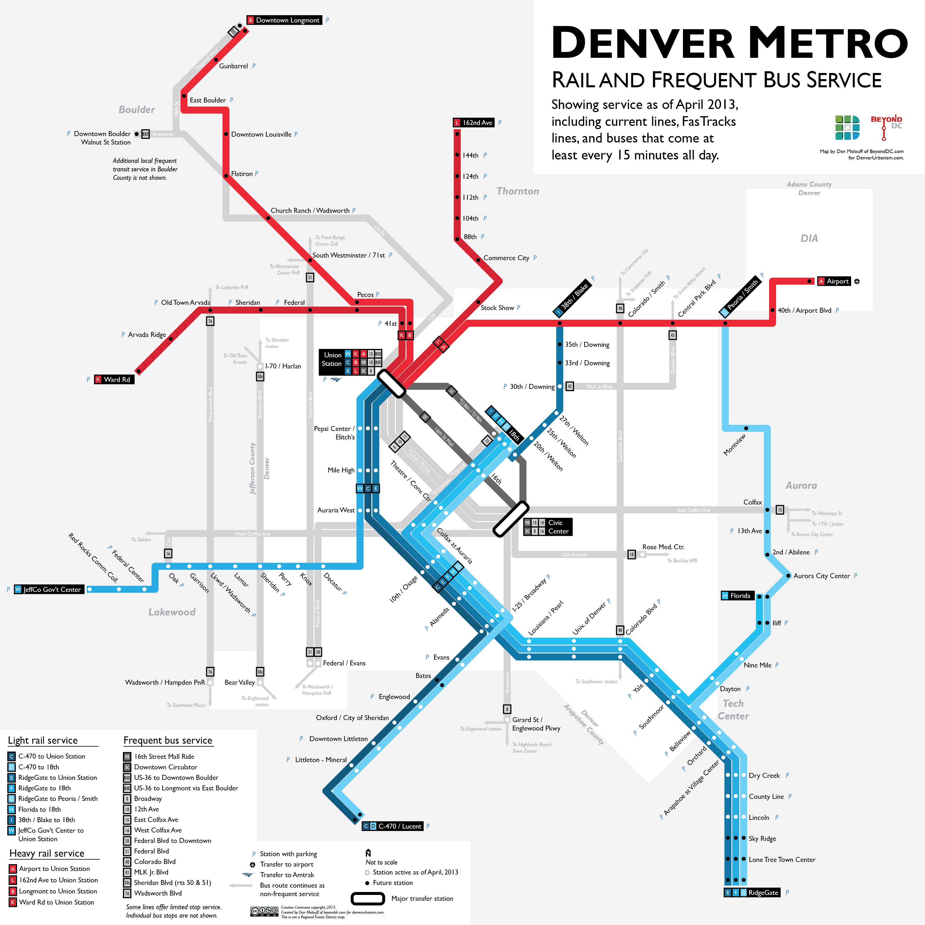 learn to love the bus with a map of rtd's best routes