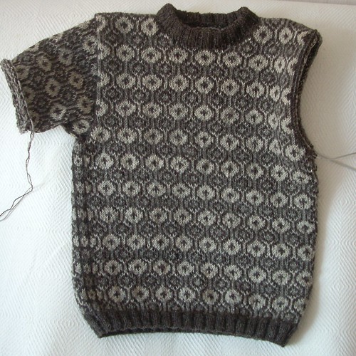 Faroese sweater progress by Asplund