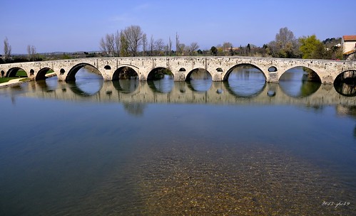Le pont-canal de Béziers sur l'Orb