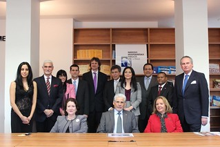 La Embajada de México en Praga participa en la Noche Latinoamericana de la Universidad de Economía de Praga.