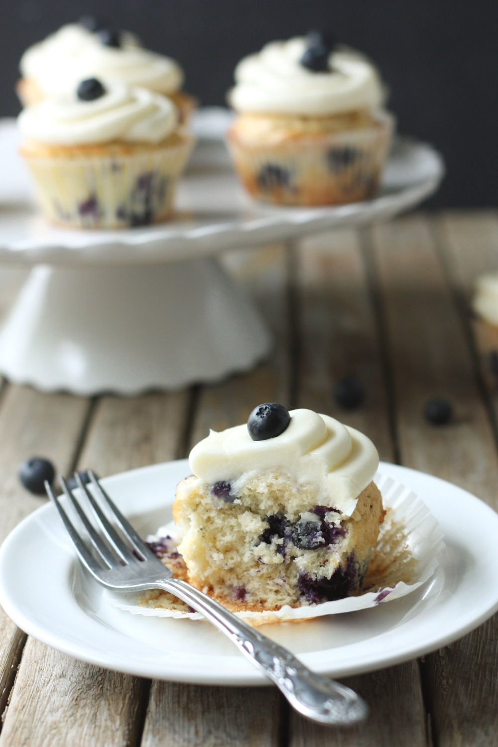 Blueberry Muffin Cupcakes