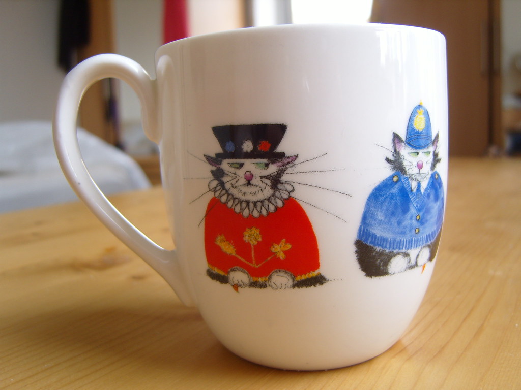 National Trust Cat Mug 1