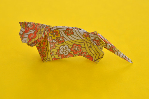 Chinese Origami - Tiger