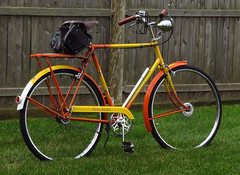 1968 Raleigh Sports mens 23 inch frame custom 2 colour restoration (& its many configurations)