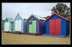 Melbourne Brighton Beach Huts