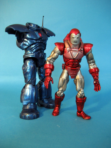 Partial Iron Monger BAF with Marvel Legend's Iron Man