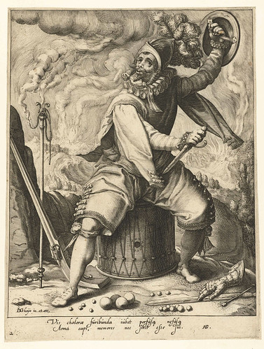 021-El temperamento colérico (elemento fuego), Jacob de Gheyn (II), 1596-Rijksmuseum API Collectie