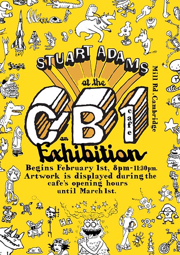 Stuart Adams Exhibition by HotchaPotch