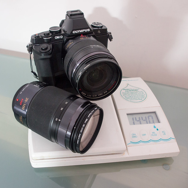 Losing weight with the Olympus OMD EM5