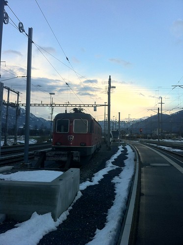 Swiss Train Station