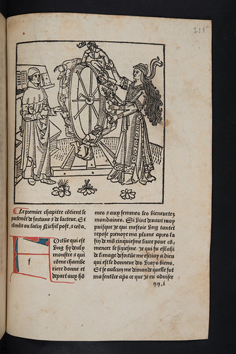 Woodcut illustration in Boccaccio, Giovanni: De casibus virorum illustrium [French]