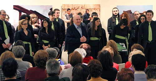 EL CORO "ÁNGEL BARJA" JJMM-ULE EN LA EXPOSICIÓN "MEMORIA DE LA LUZ" - MUSEO DE LEÓN - VIERNES 15.03.13