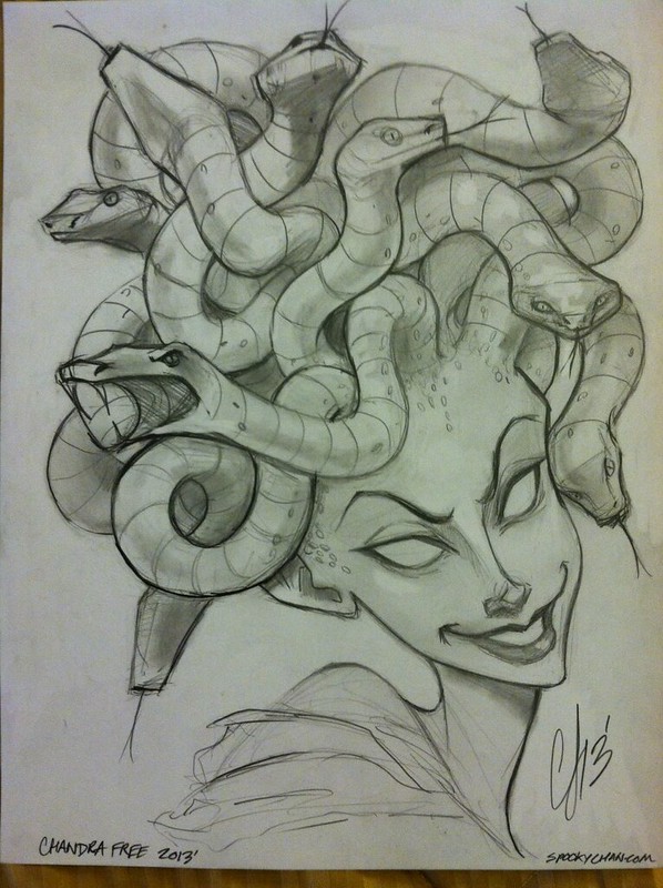 Medusa by Chandra Free