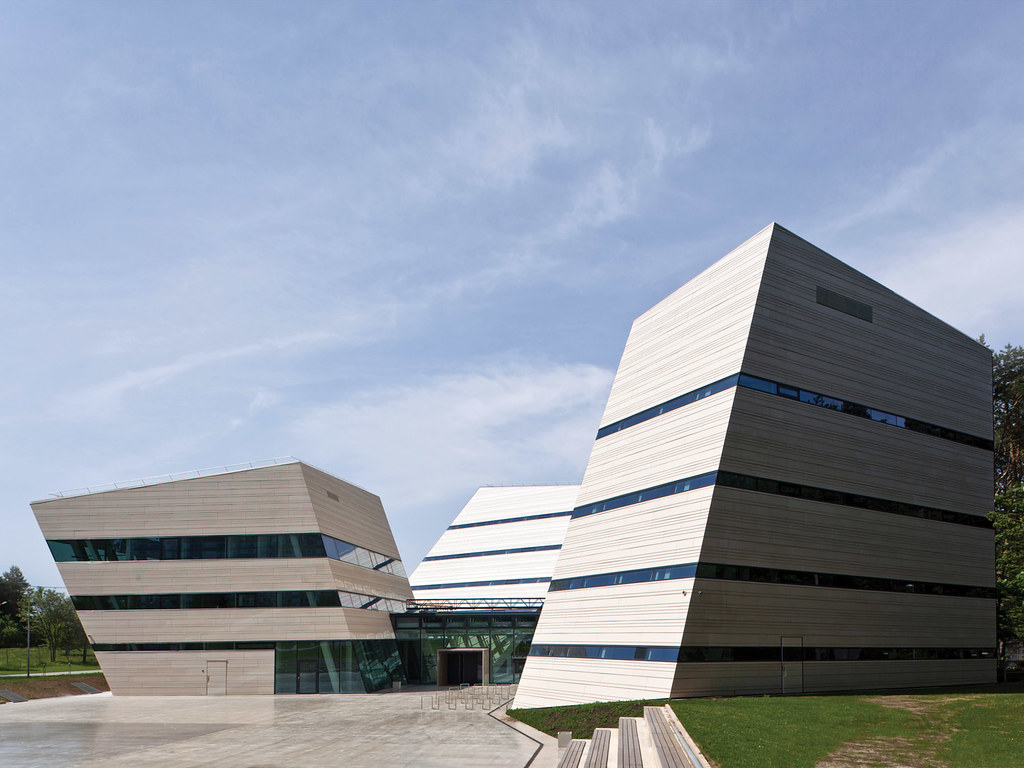 Vilnius University Library, Science Communication and Information Center design by Paleko Arch Studija 