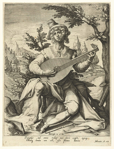004-El temperamento sanguíneo (el elemento aire), Jacob de Gheyn (II), 1596-Rijksmuseum API Collectie