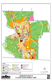 Future Development Map Lowndes County 2030 Comprehensive Plan