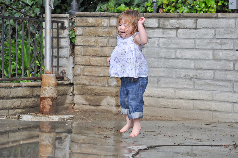 Chloe in the rain