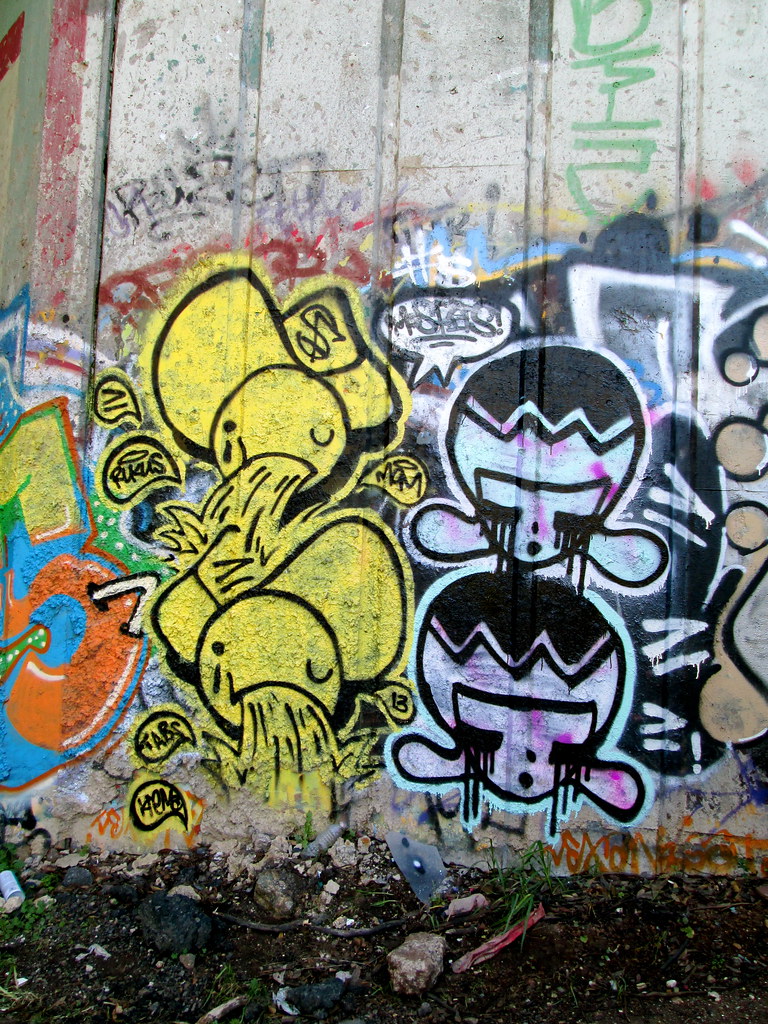 NOBODY, MYNX, MISFITS, Graffiti, the yard, West Bay. 